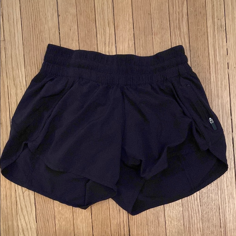 Lululemon Black Athletic Shorts Lightweight Performance
